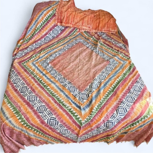 Multicolor Geometric Pattern Bedding Sheet - Picture 1 of 1